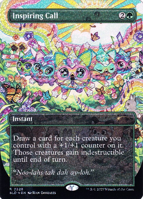 SLD: Inspiring Call (Confetti Foil)