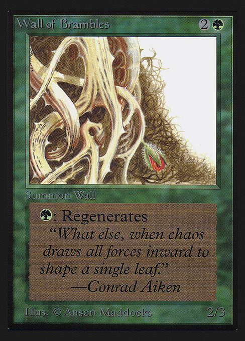 CEI: Wall of Brambles (IE)