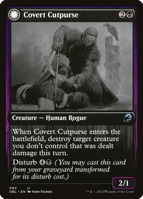 DBL: Covert Cutpurse (Foil)