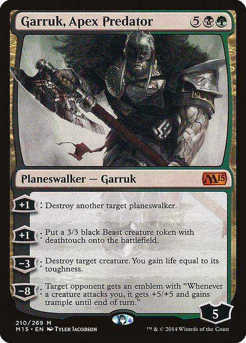 M15: Garruk, Apex Predator (Foil)