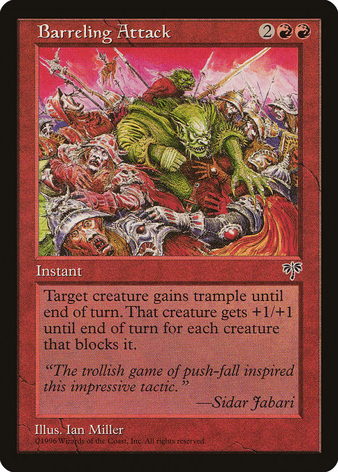 MIR: Barreling Attack
