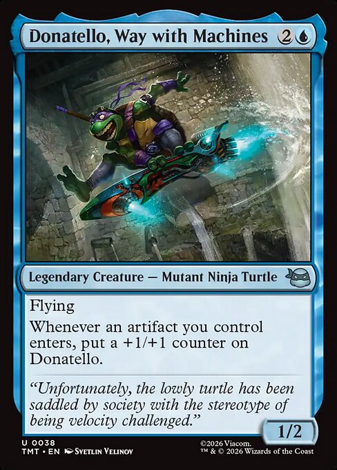 TMT: Donatello, Way with Machines