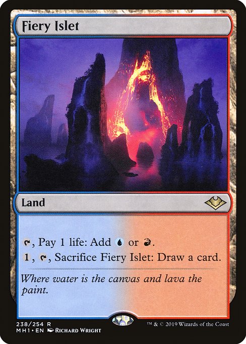 MH1: Fiery Islet (Foil)