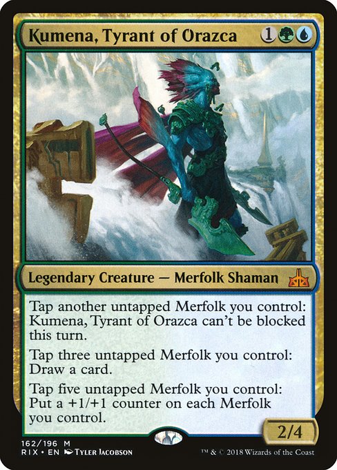 RIX: Kumena, Tyrant of Orazca (Foil)