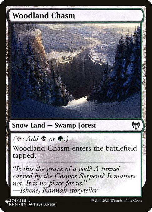PLST: Woodland Chasm