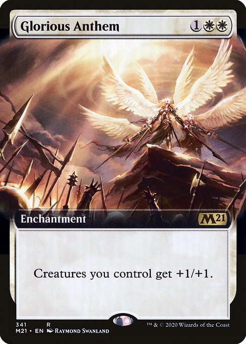 M21: Glorious Anthem (Extended Art) (Foil)