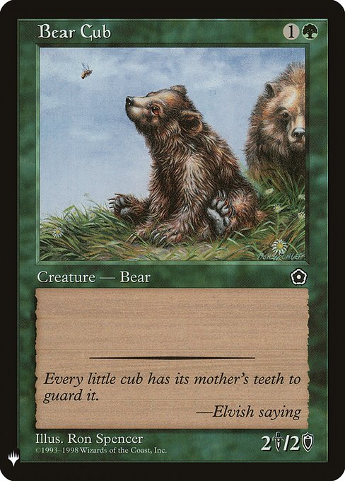 PLST: Bear Cub