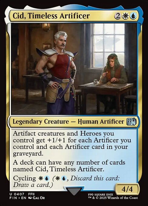 FIN: Cid, Timeless Artificer (0407) (Foil)