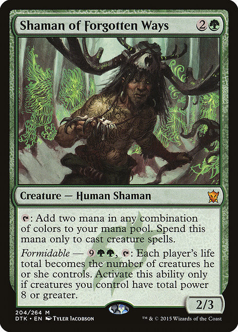DTK: Shaman of Forgotten Ways (Foil)