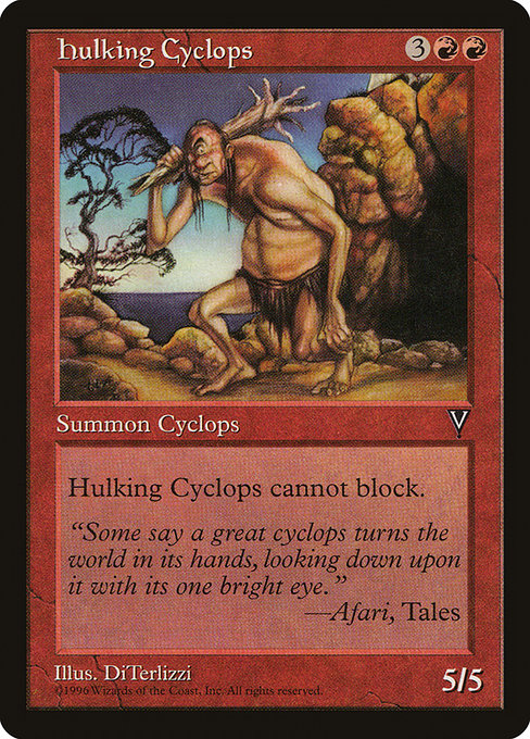 VIS: Hulking Cyclops