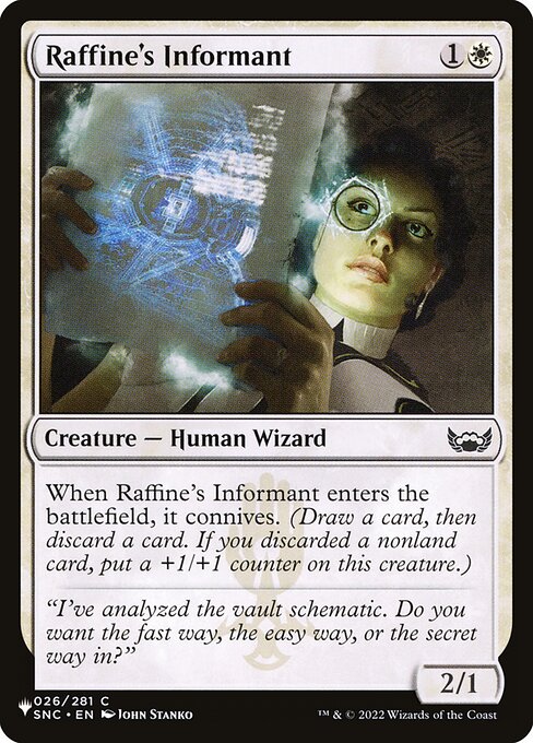 PLST: Raffine's Informant