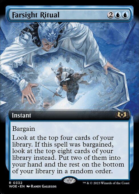 WOE: Farsight Ritual (Extended Art) (Foil)