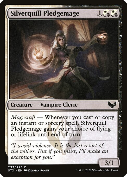 STX: Silverquill Pledgemage