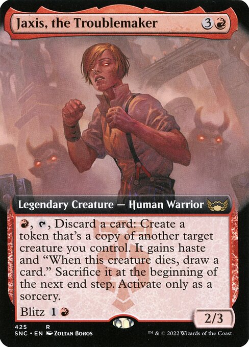 SNC: Jaxis, the Troublemaker (Extended Art) (Foil)