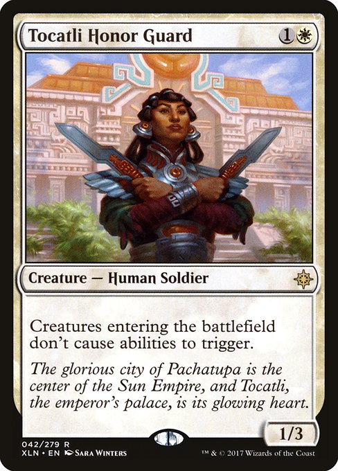 XLN: Tocatli Honor Guard (Foil)