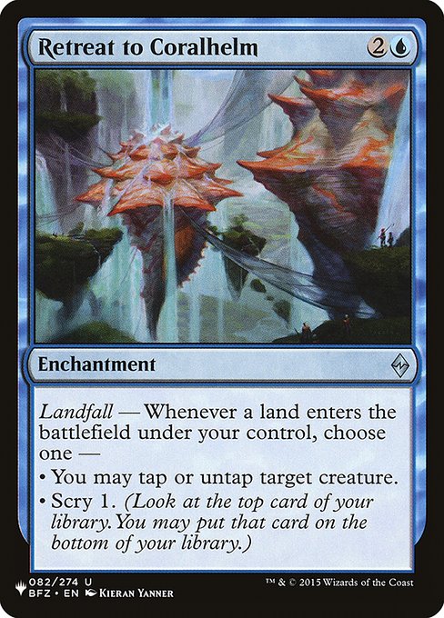 PLST: Retreat to Coralhelm