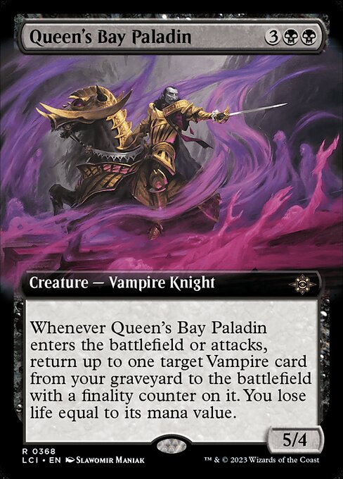 LCI: Queen's Bay Paladin (Extended Art) (Foil)