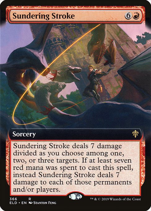 ELD: Sundering Stroke (Extended Art) (Foil)
