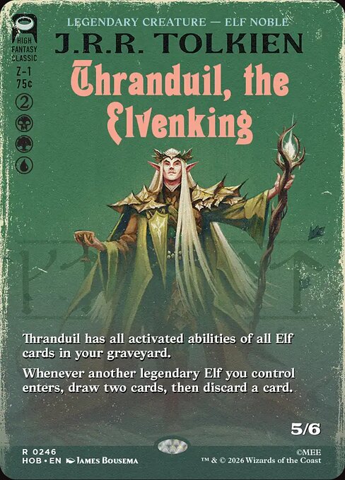 HOB: Thranduil, the Elvenking (Borderless)