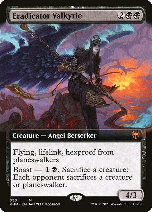 KHM: Eradicator Valkyrie (Extended Art) (Foil)