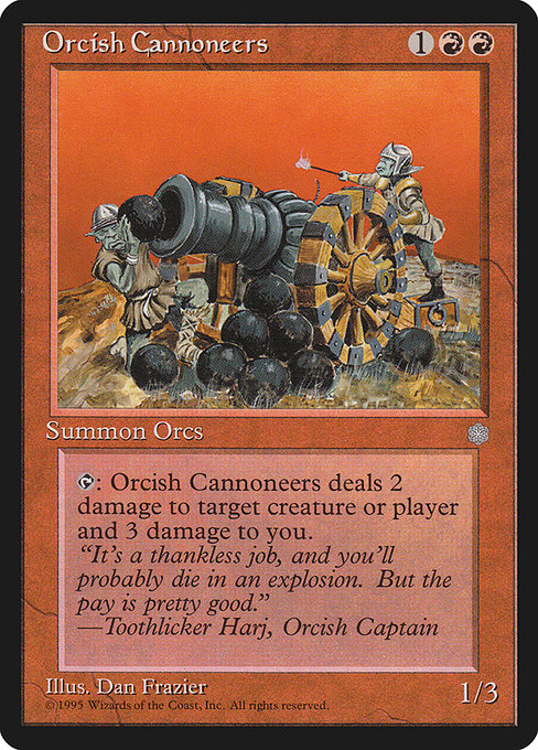 ICE: Orcish Cannoneers