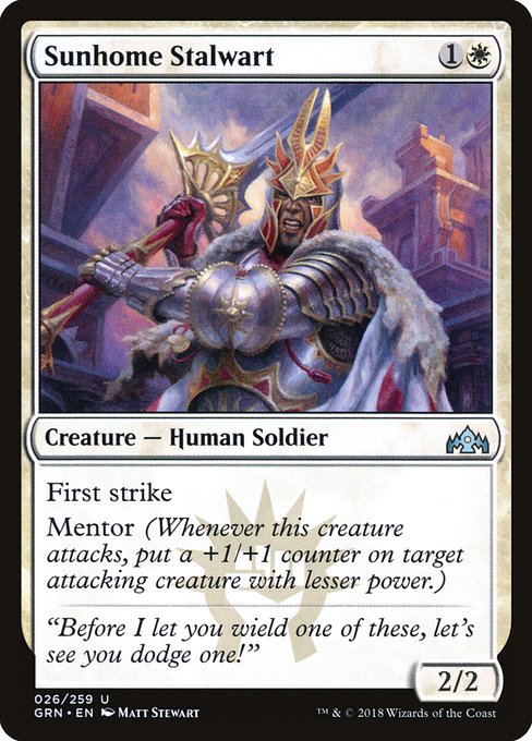 GRN: Sunhome Stalwart