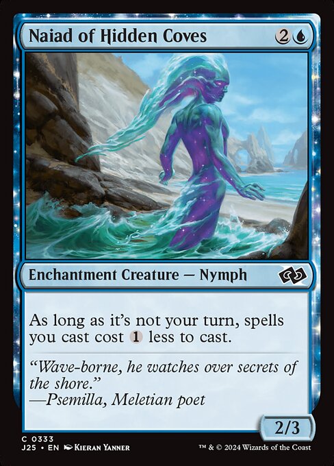 J25: Naiad of Hidden Coves