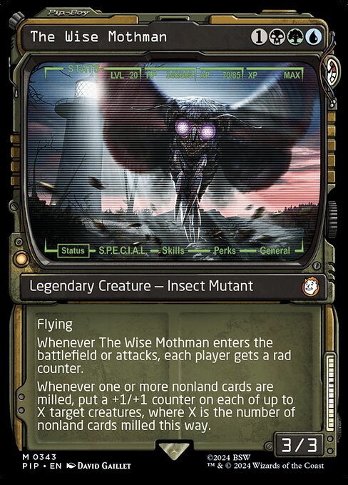 PIP: The Wise Mothman (Showcase) (Foil)