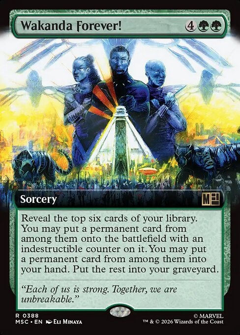 MSC: Wakanda Forever! (Extended Art)