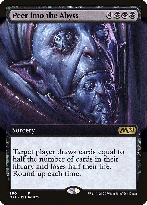M21: Peer Into the Abyss (Extended Art) (Foil)