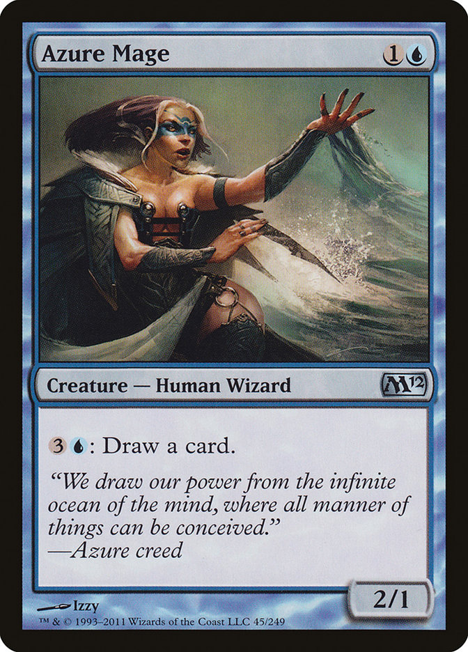 Azure Mage [Foil] :: M12