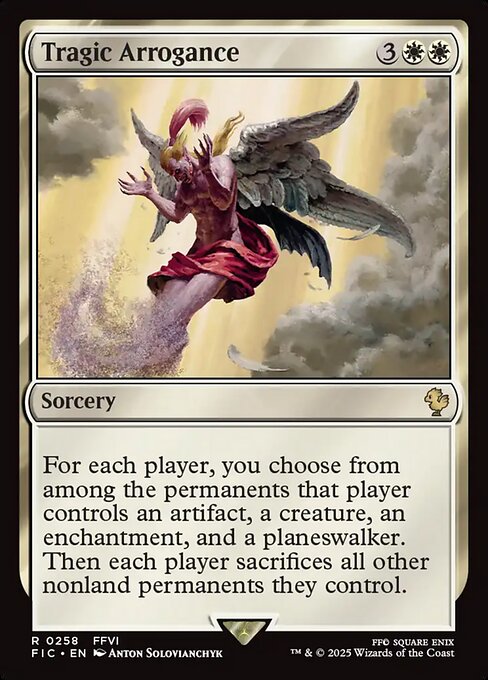 FIC: Tragic Arrogance (Foil)
