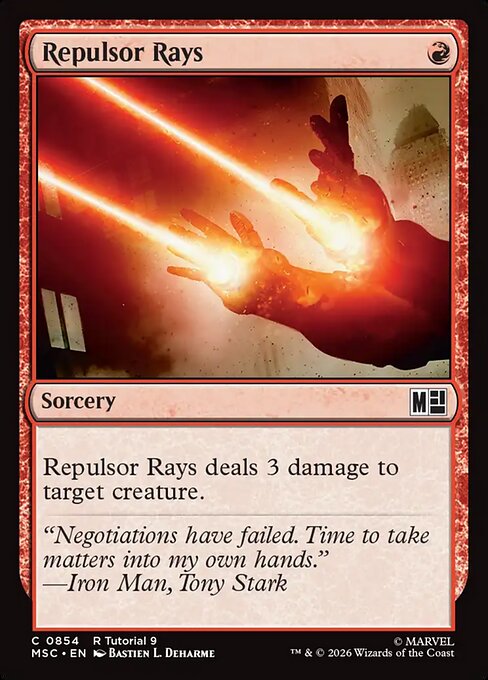 MSC: Repulsor Rays (0854)