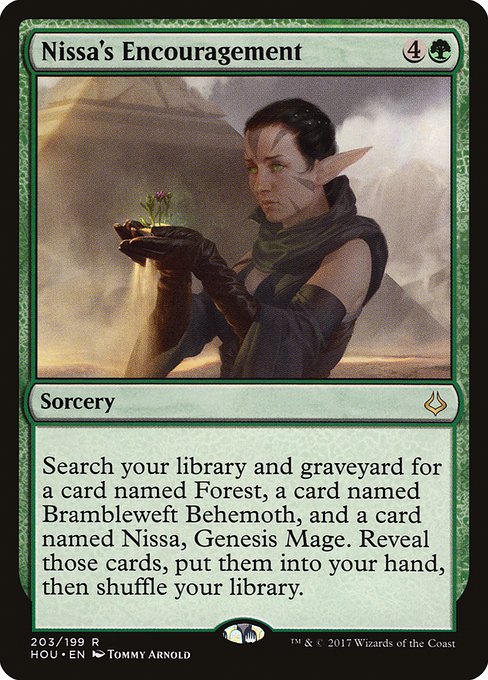HOU: Nissa's Encouragement