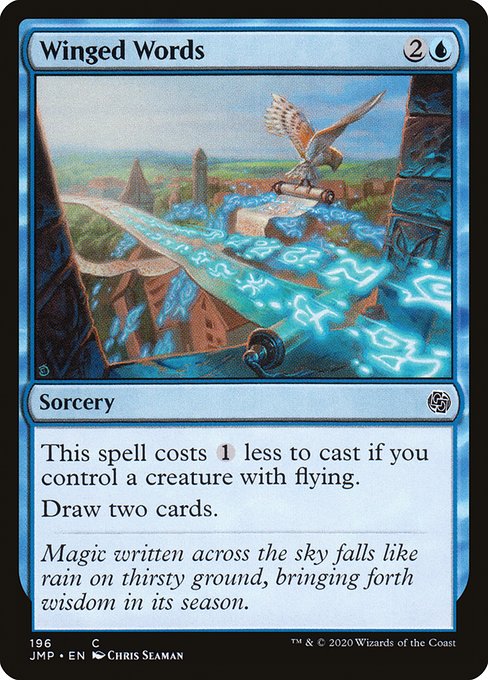 JMP: Winged Words