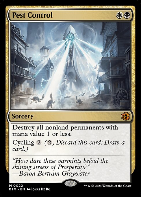 BIG: Pest Control (Foil)