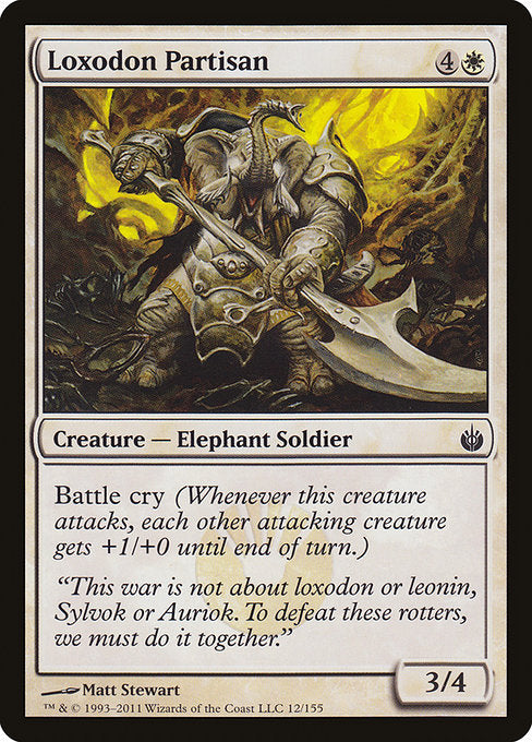 MBS: Loxodon Partisan (Foil)