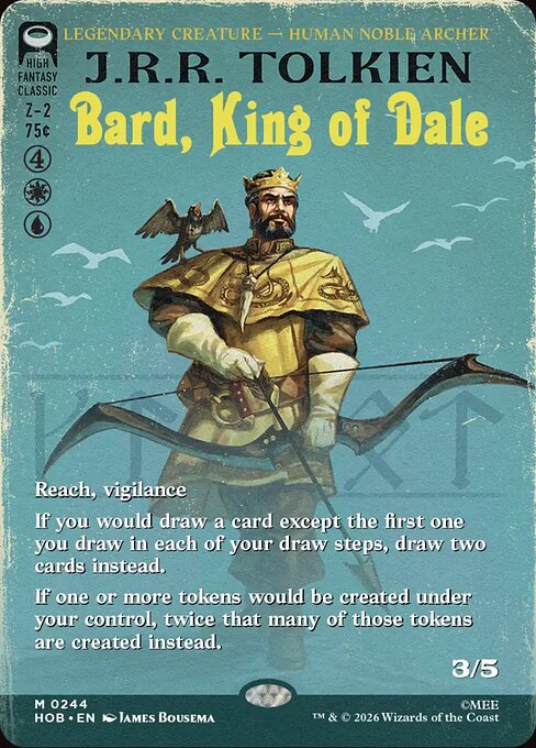 HOB: Bard, King of Dale (Borderless) (Foil)