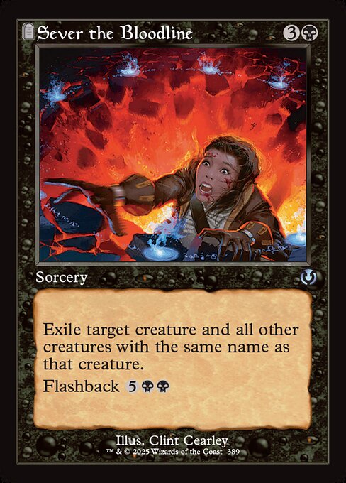 INR: Sever the Bloodline (Retro Frame)