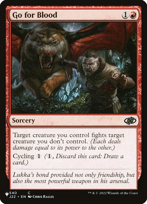 PLST: Go for Blood
