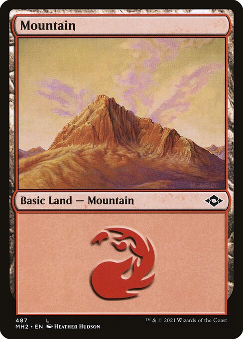 MH2: Mountain (487) (Foil Etched)