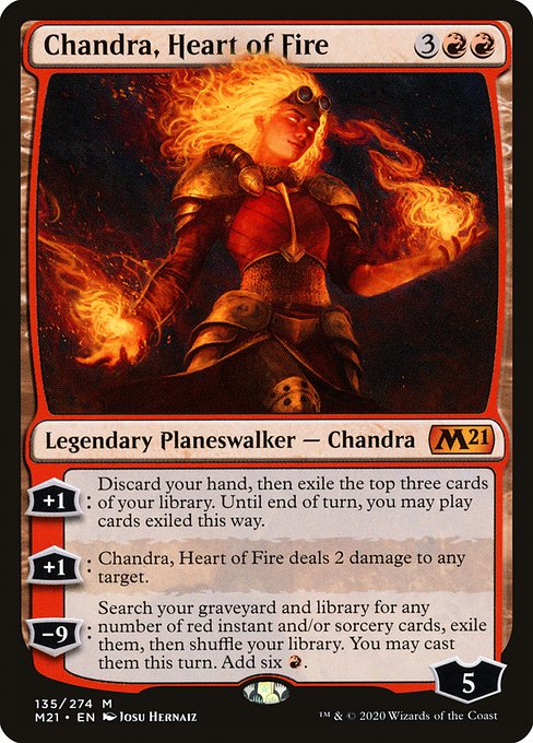 M21: Chandra, Heart of Fire (Foil)