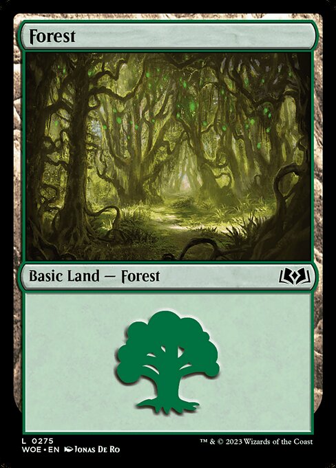 WOE: Forest (0275) (Foil)