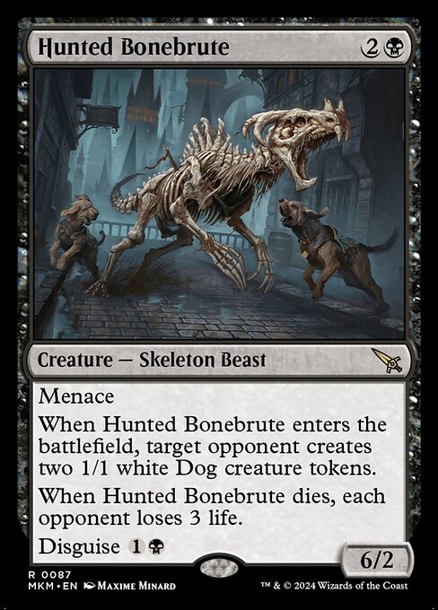 MKM: Hunted Bonebrute (Foil)