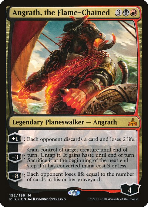 RIX: Angrath, the Flame-Chained (Foil)