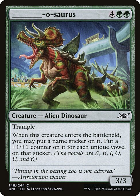 UNF: _______-o-saurus