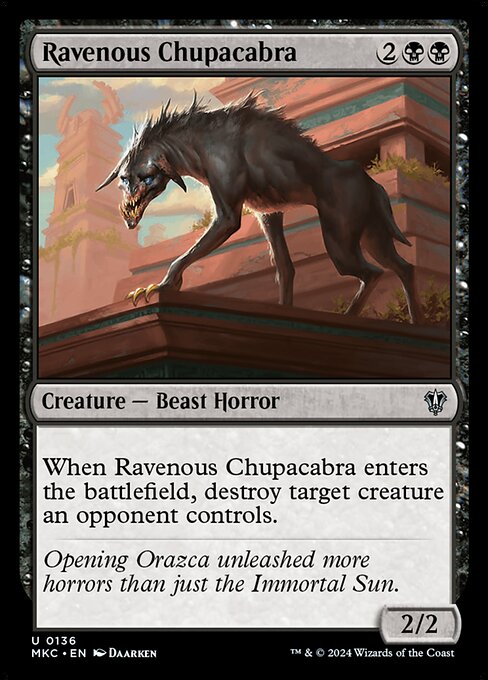 MKC: Ravenous Chupacabra