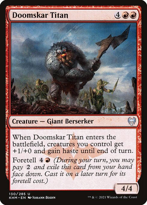 KHM: Doomskar Titan (Foil)