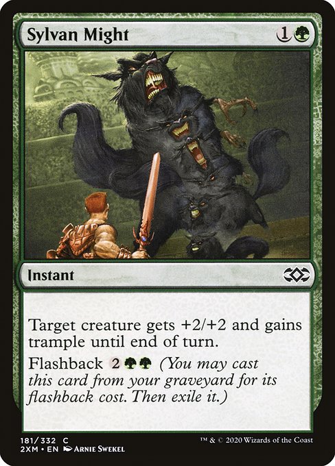2XM: Sylvan Might (Foil)