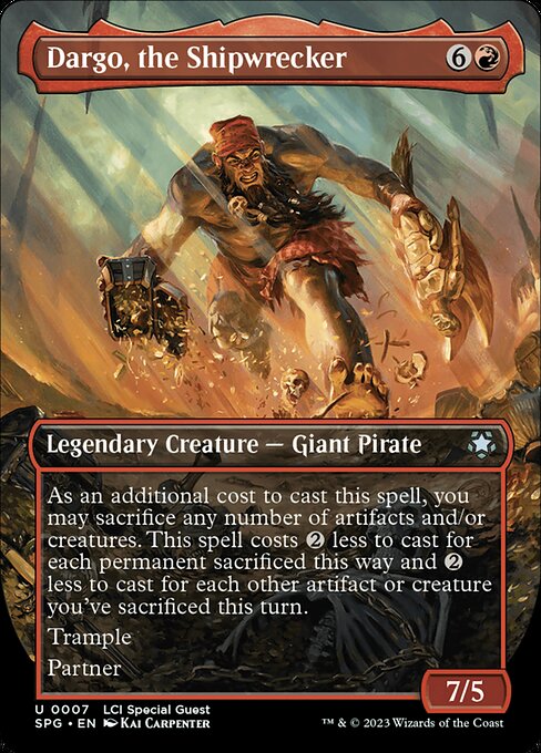 SPG: Dargo, the Shipwrecker (Borderless) (Foil)